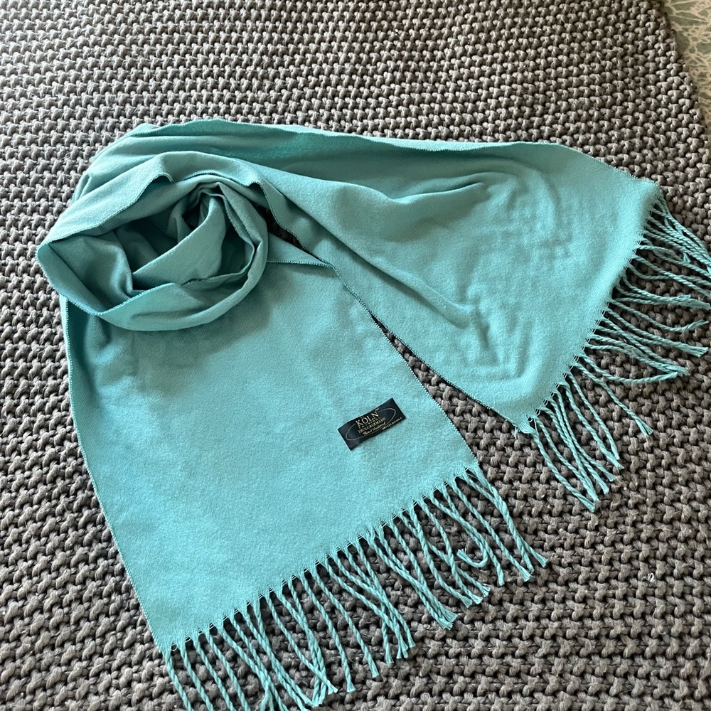 Nina Teal Scarf